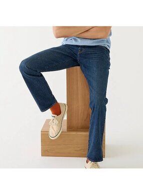 J CREW Men's EUC 770™ Stretch Straight-fit Jeans | Size W34 x L34